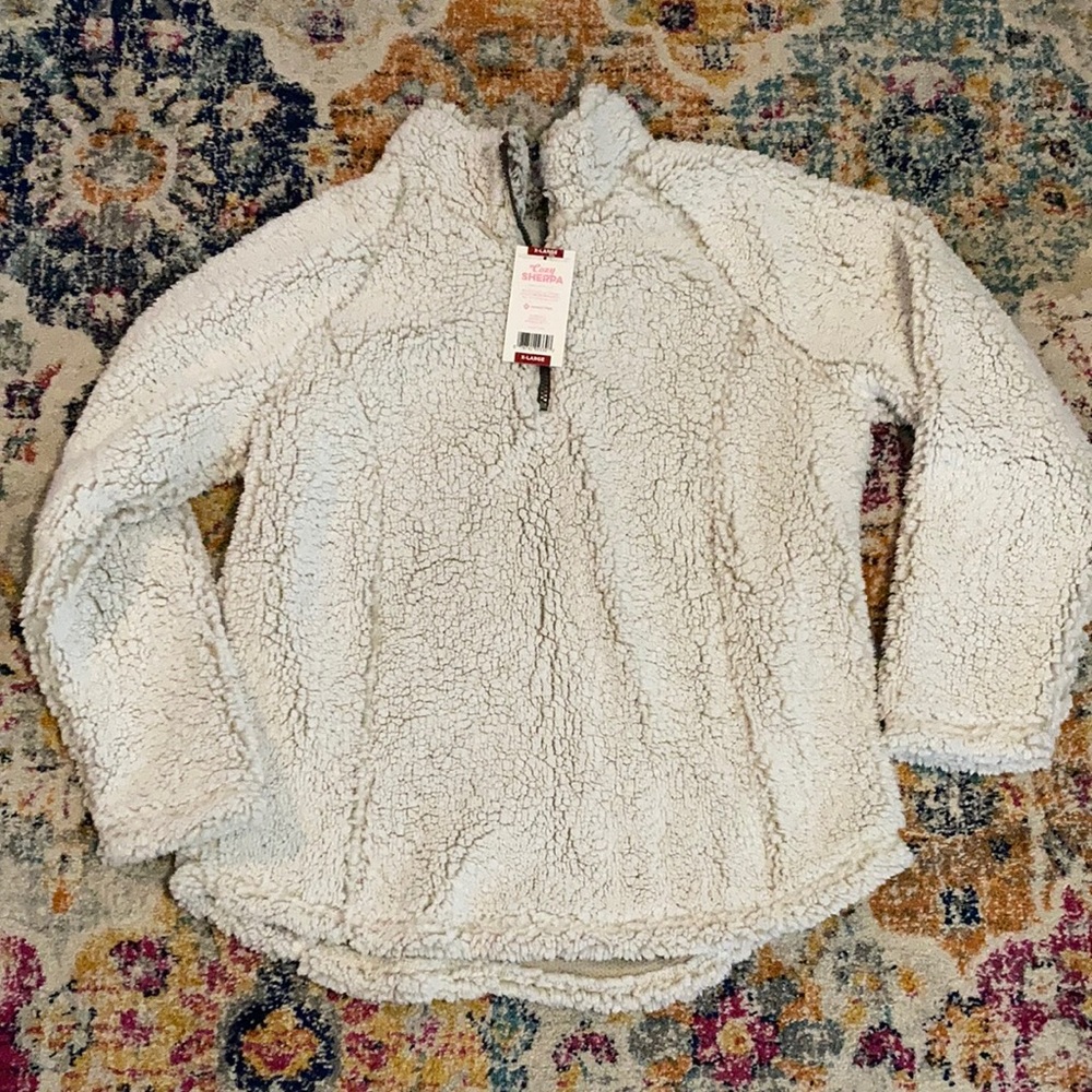 Sherpa pullover NWT